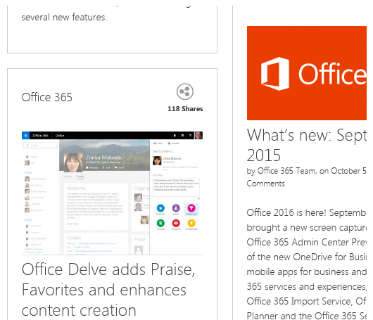 Změny v Office 365 pro rok 2017
